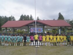 Kodim 0119/BM Gelar Turnamen Sepak Bola dan Volly Ditingkat Pelajar