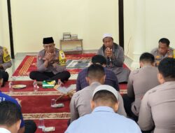 Rutinitas yasinan dan doa bersama Polres Bener Meriah di pagi Kamis