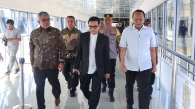 Kabid Humas Polda Aceh Sambut Kedatangan Wamenkominfo RI