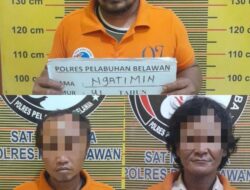 Sat Narkoba Polres Pelabuhan Belawan Sukses Tangkap 3 Pelaku Narkoba dalam Operasi Grebek Kampung Narkoba