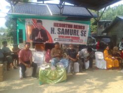 H.Samuri Anggota DPRK Aceh Tamiang Laksanakan Reses Menyerap Aspirasi Masyarakat DI Rimba Sawang