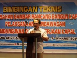 Kepala KSOP Utama Belawan Resmi Buka Acara Bimtek Sistem Informasi Manajemen Perkapalan Dan Kepelautan