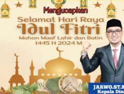 Ucapan Hari Raya Idul Fitri 1445 H 2024 M Kadis PU BINA MARGA Kabupaten Lamongan