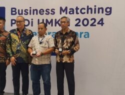 PT Pelabuhan Indonesia (Persero) Raih Peringkat III BUMN Tipe B  Nilai Belanja Terbesar Pada Business Matching PaDi UMKM Wilayah Sumatera 2024