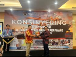 Distrik Navigasi Tipe A Kelas I Dumai Menyelenggarakan Konsinyering Hasil Survey Mandiri Alur Masuk Pelabuhan Perawang