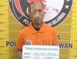 Sat Narkoba Polres Pelabuhan Belawan Tangkap Pengedar Narkoba di Mabar