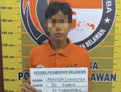 Kembangkan Kasus, Sat Narkoba Polres Pelabuhan Belawan Tangkap Dua Pengedar