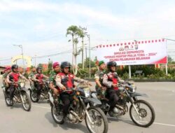 Polres Pelabuhan Belawan Gelar Simulasi Sispamkota Operasi Mantap Praja 2024