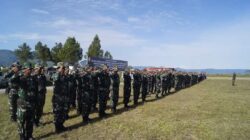 Kodim 0119/BM, Gelar Apel Pasukan Dalam Rangka Simulasi Bencana Alam, Erupsi Gunung Burni Telong.