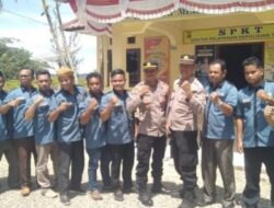 Curhat Jum,at Kapolsek Suro Makmur Dan Apel Bersama 